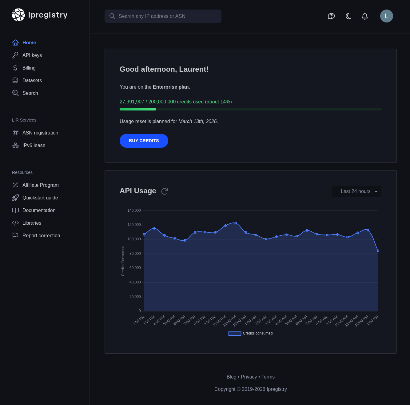 Dark Mode for the Ipregistry Dashboard