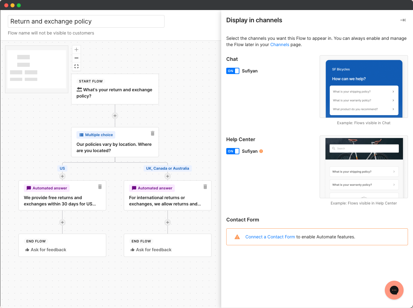 Publishing Flow from the Flow builder!