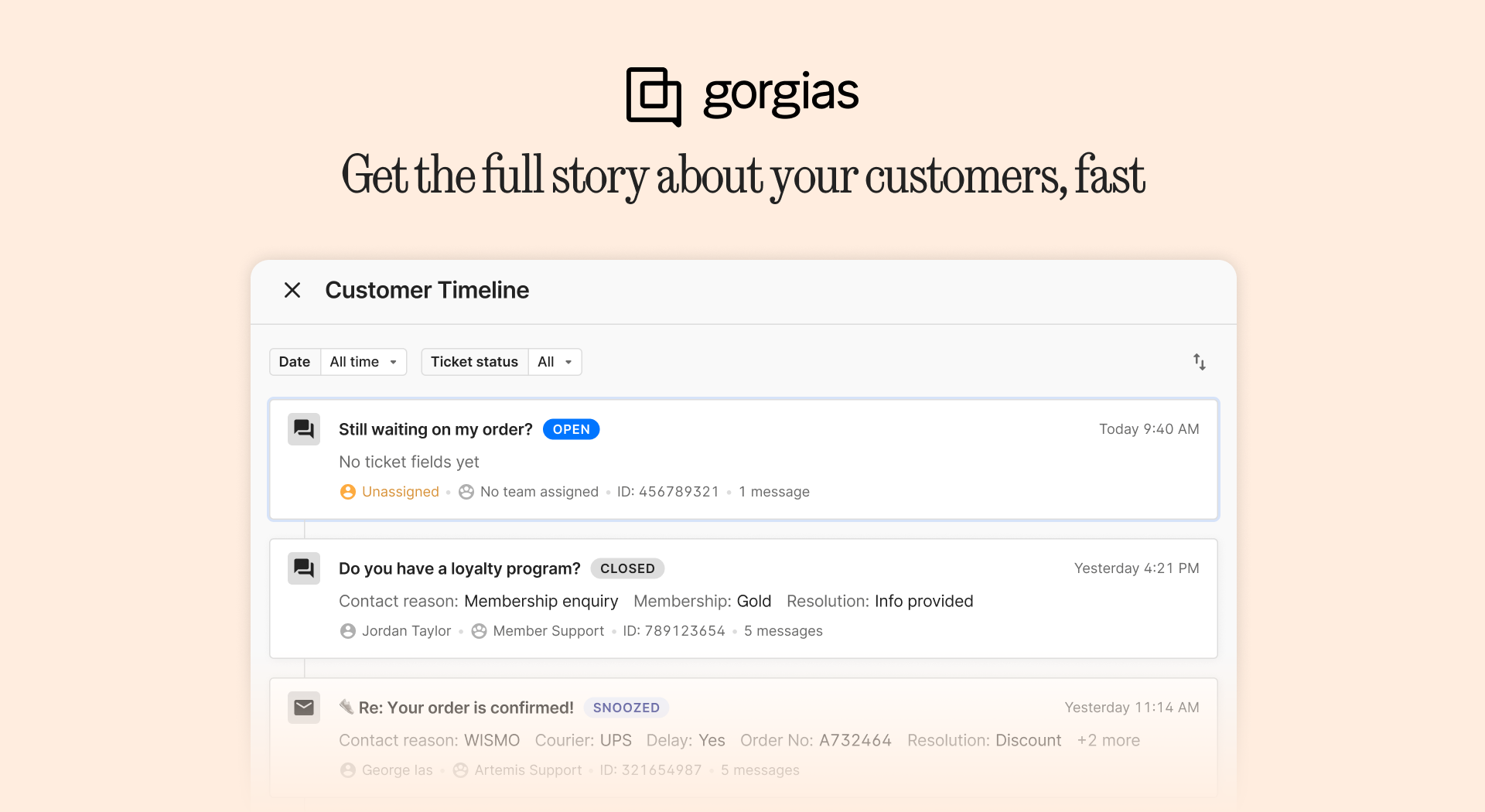 Understand your customers better with Timeline improvements