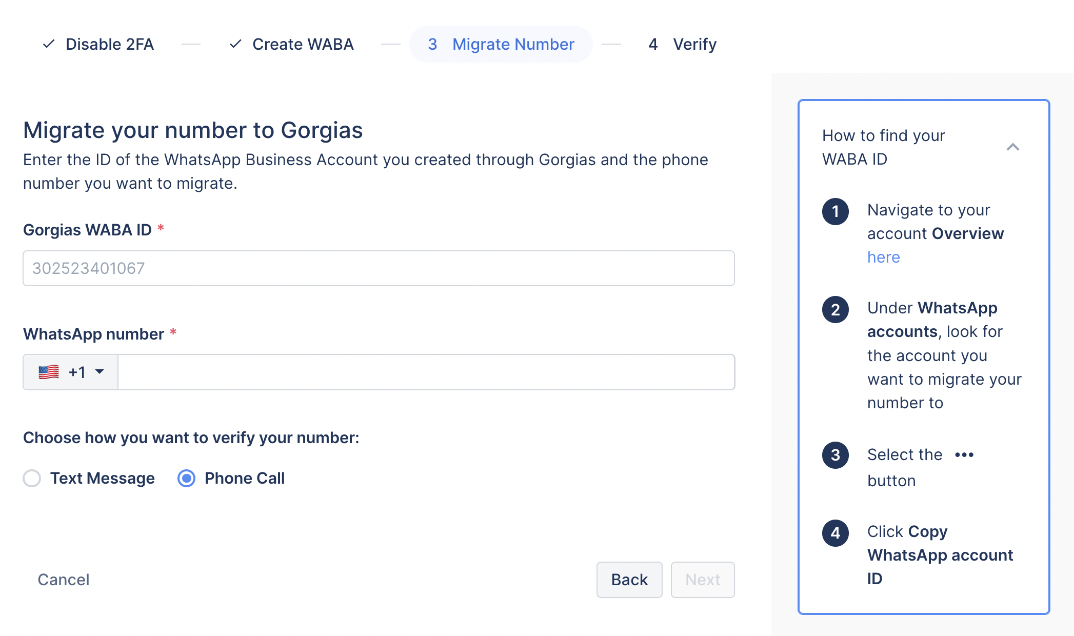 Introducing Phone Number Migration for WhatsApp Integration with Gorgias!