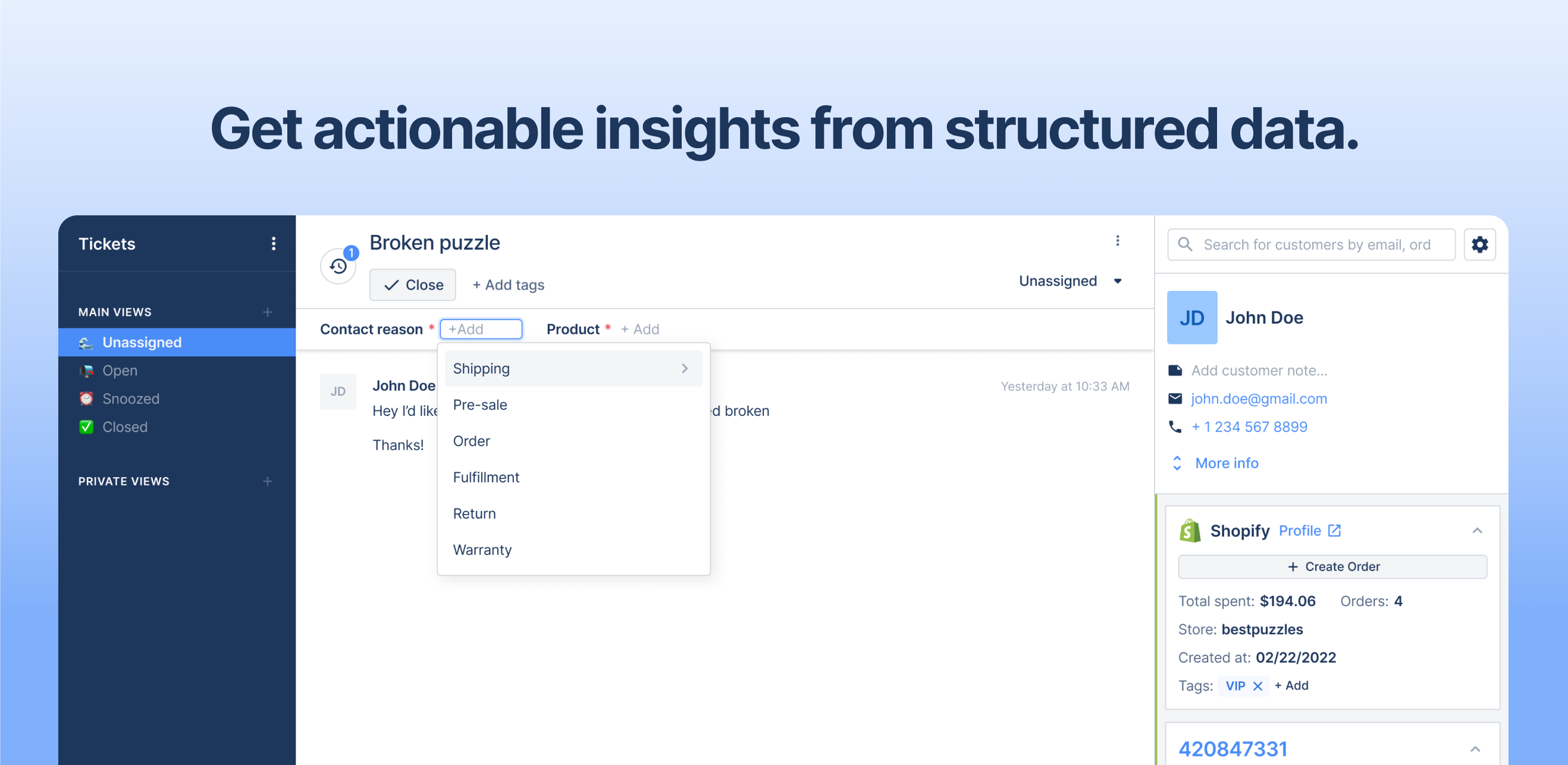 Introducing Ticket Fields in Beta 🏷️