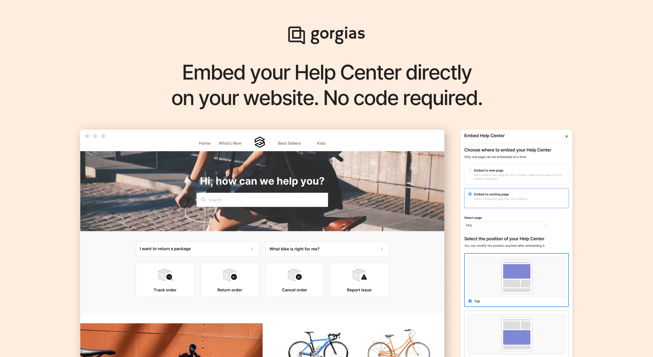 Major upgrade: Easily embed a Help Center on your website!
