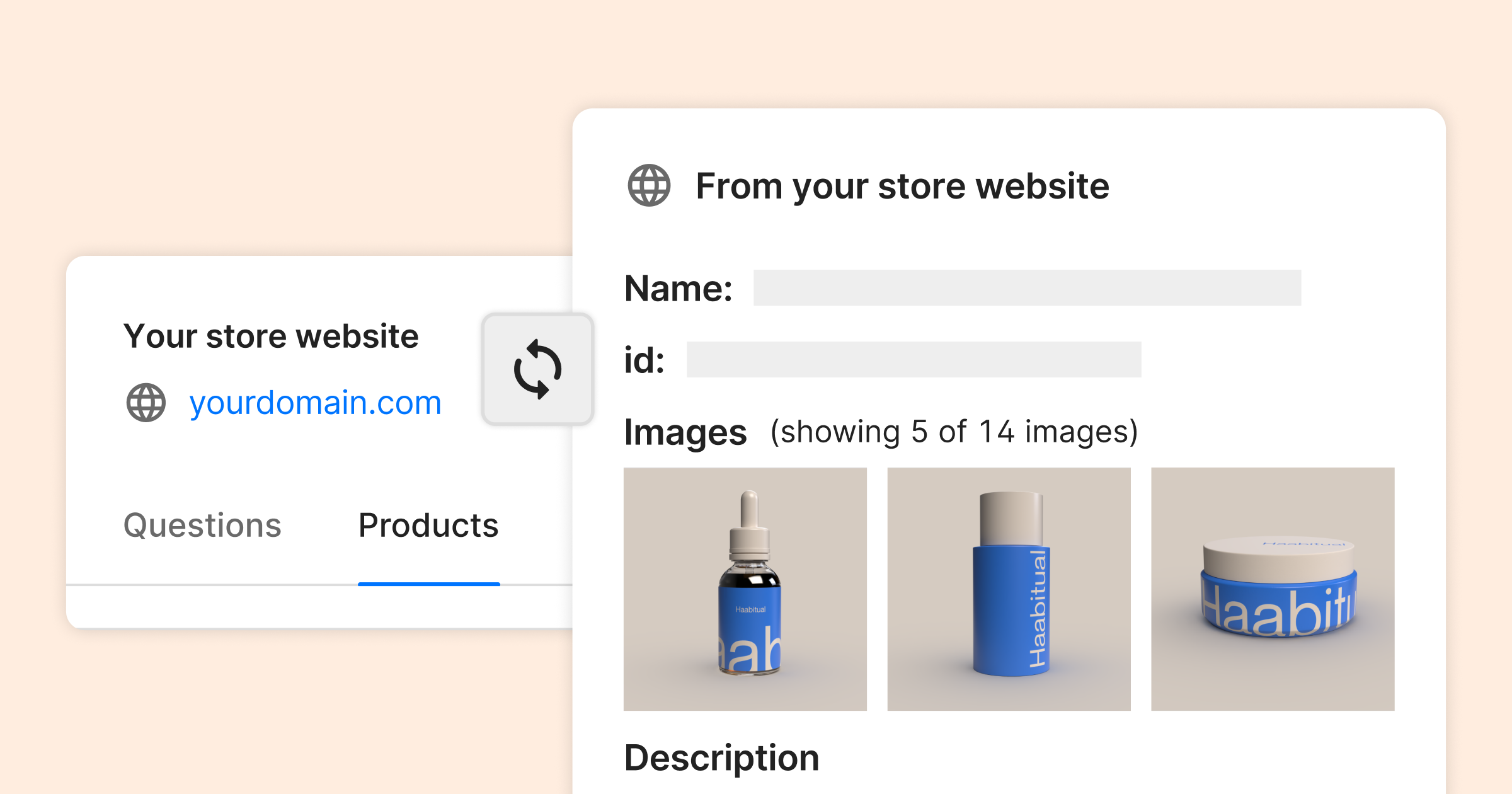 🧠Automatic store website sync for AI Agent