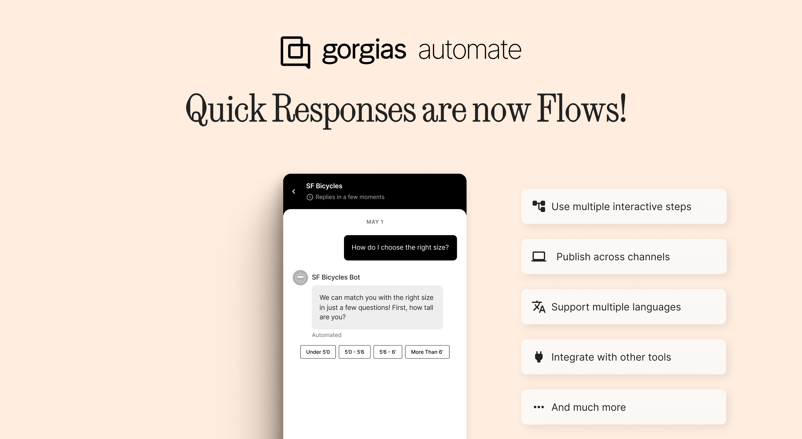 Quick Responses sunset and turned into improved Flows 🚀