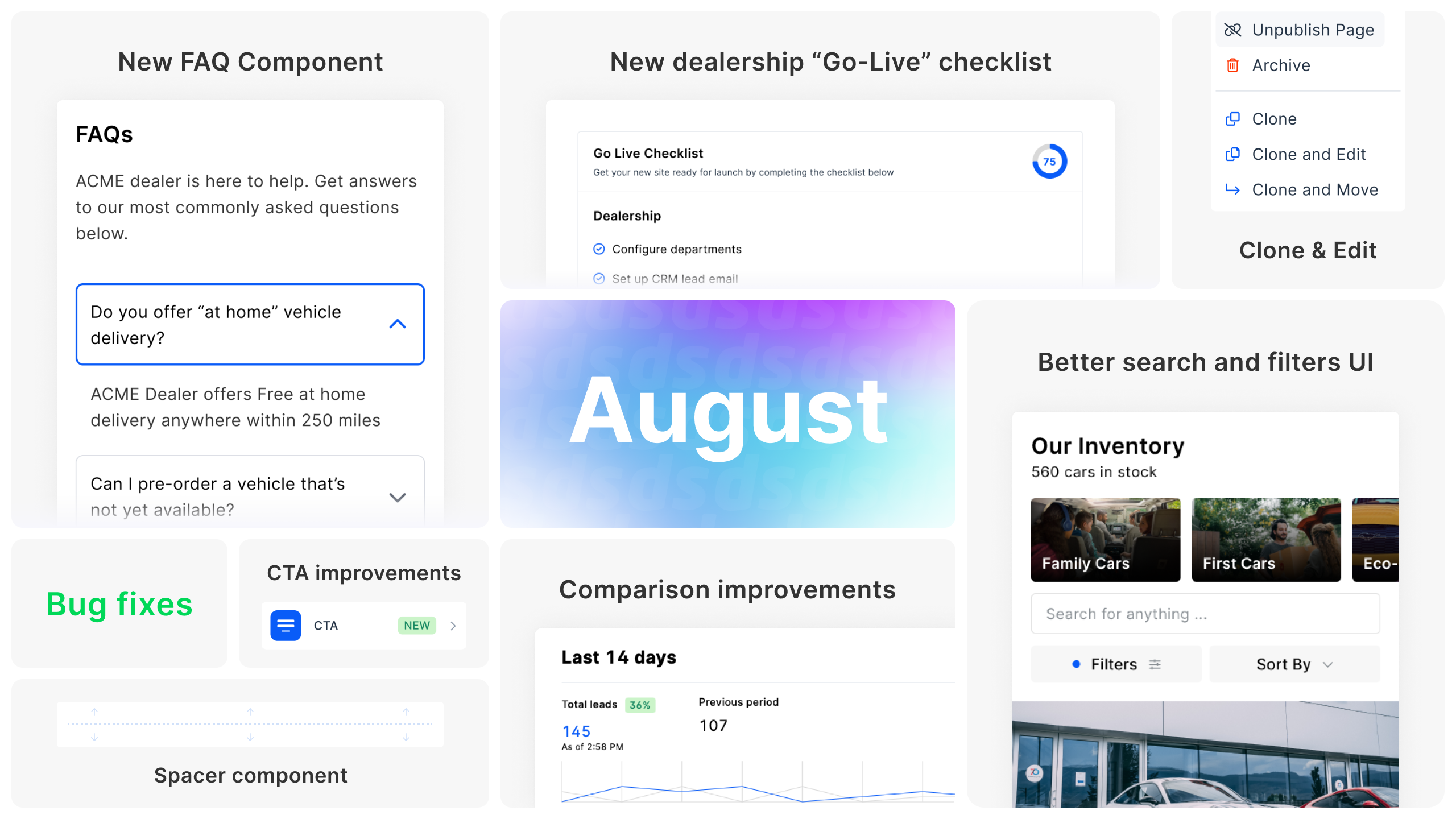 🍎 August Update