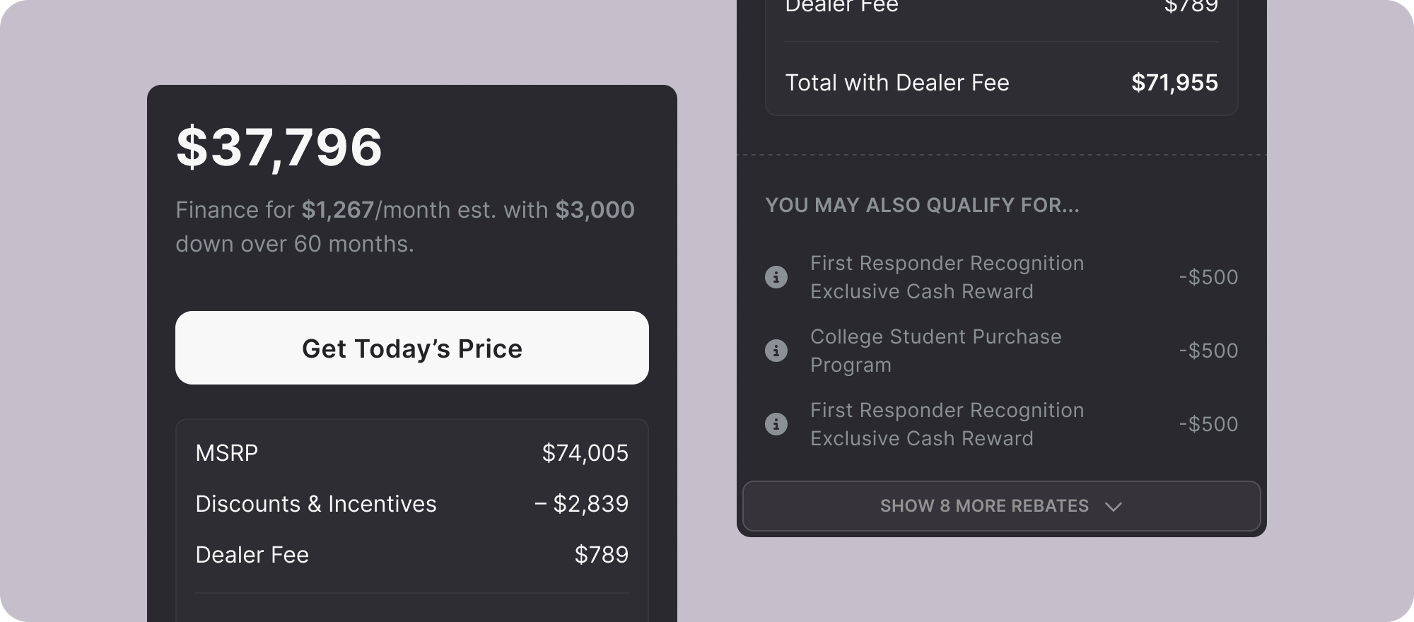 Rebates, improved navigation, custom HTML, and more.