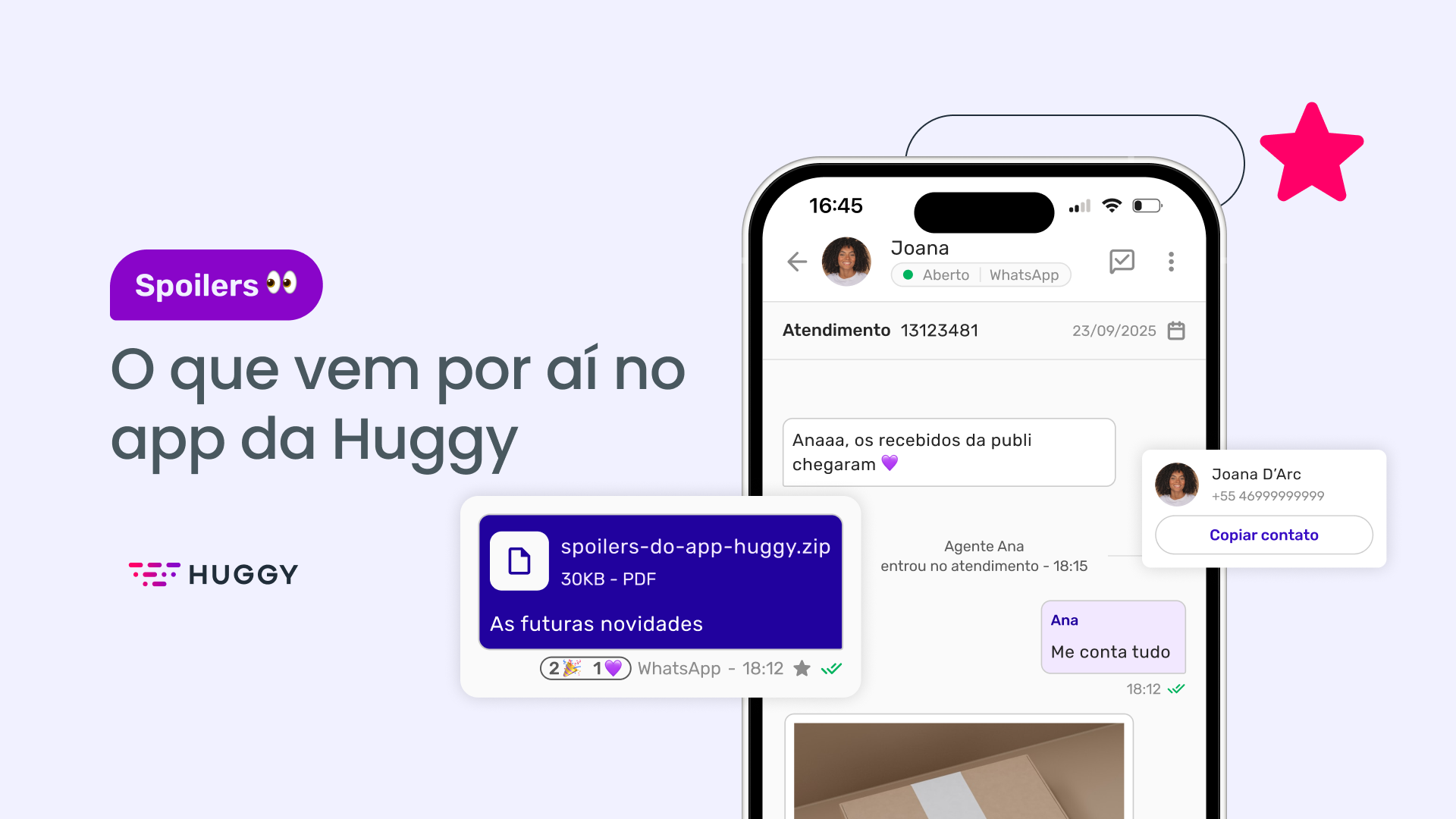 O que vem por aí no app da Huggy