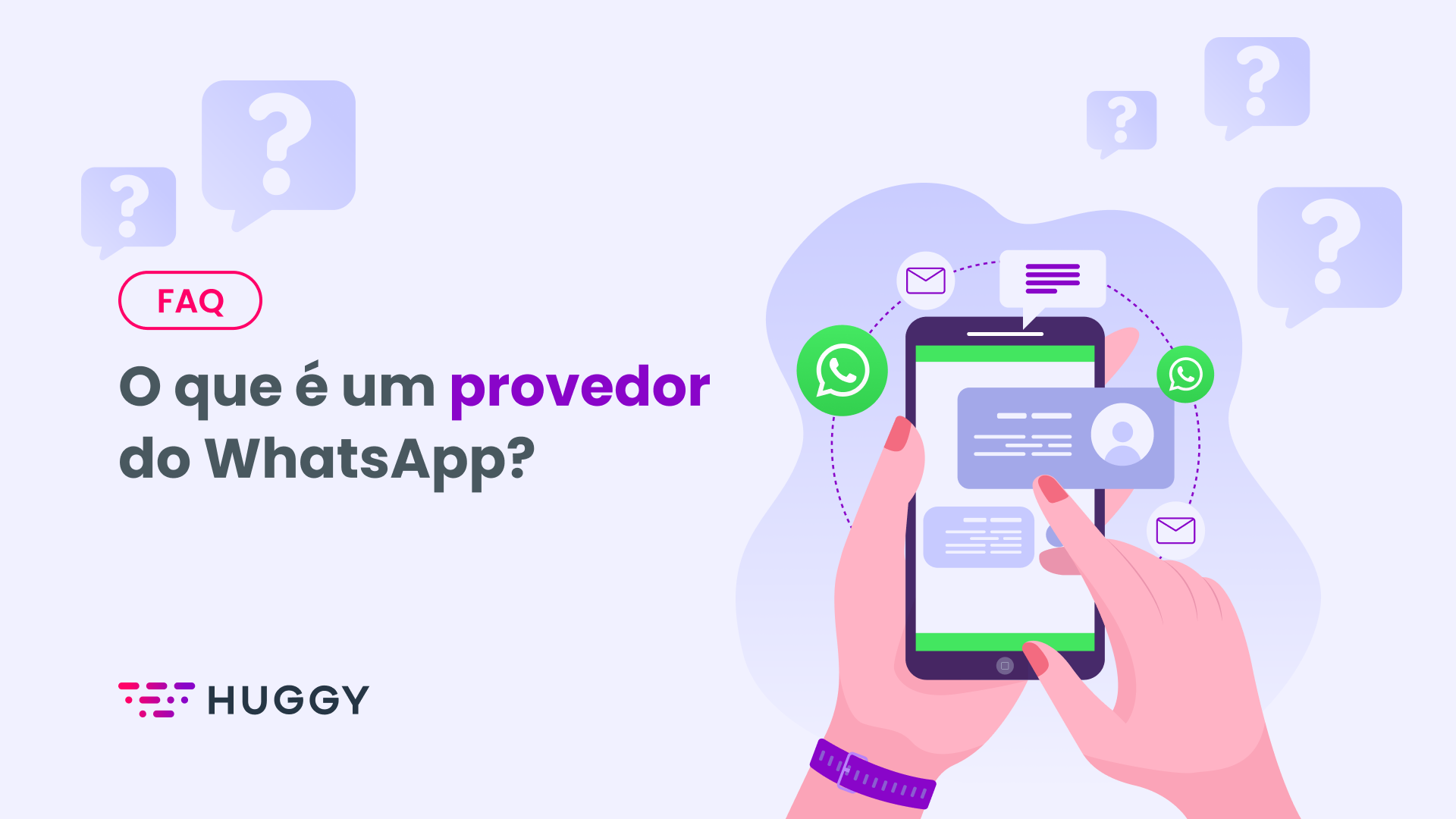 O que é um provedor do WhatsApp?