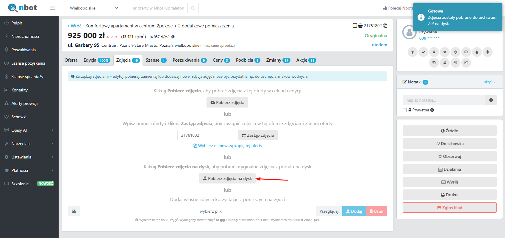 Pobieranie zdjęć - bez blokowania przeglądarki!