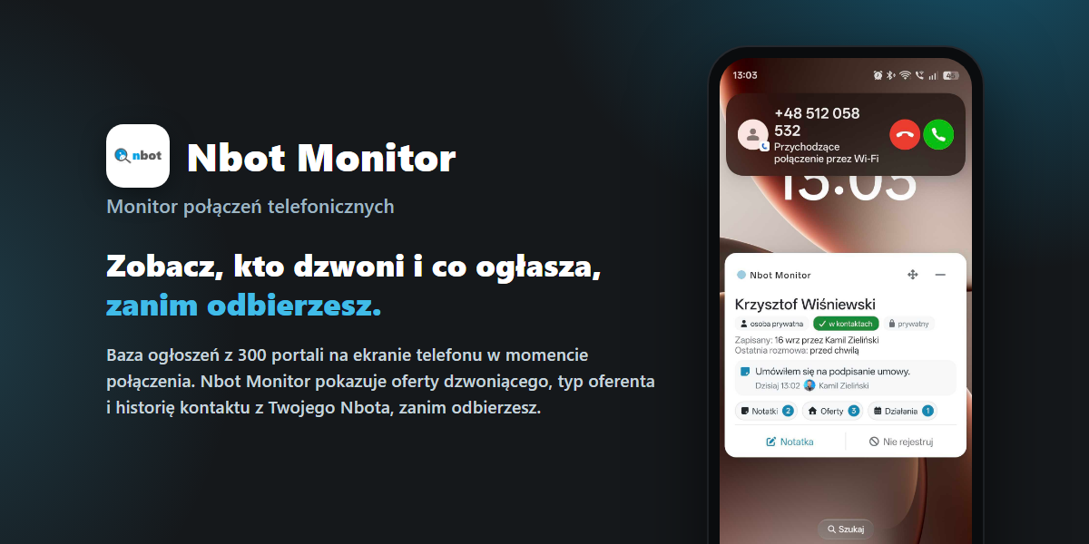 Nbot Monitor - monitor połączeń telefonicznych