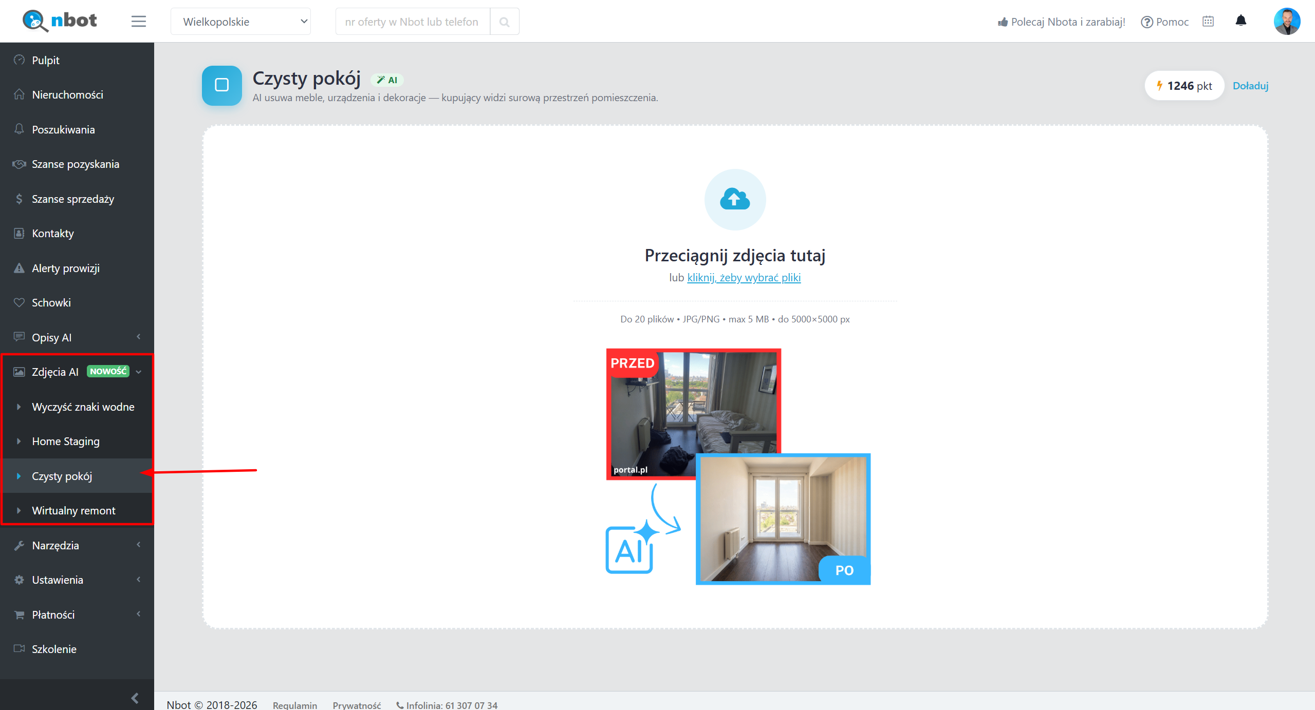 Czysty pokój AI