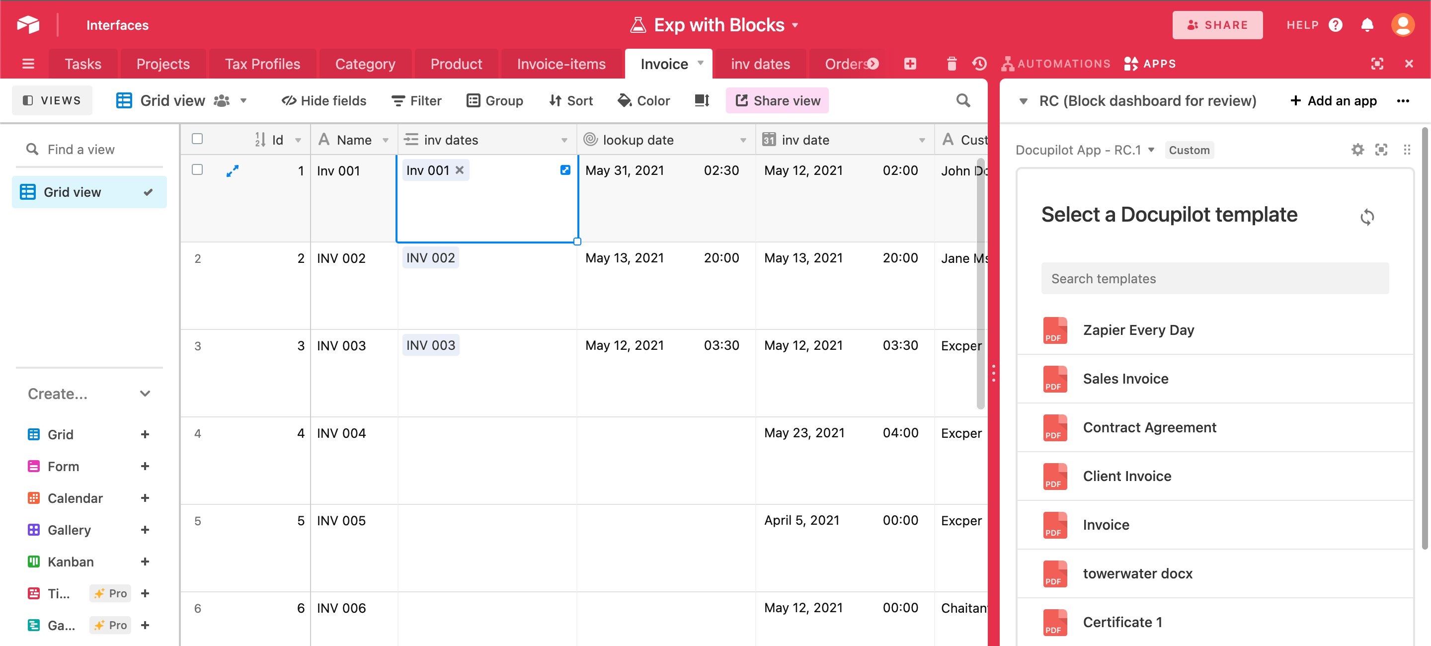 Airtable Block