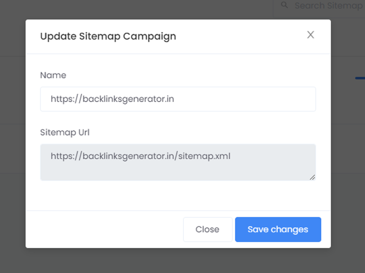 New Campaign Edit Option