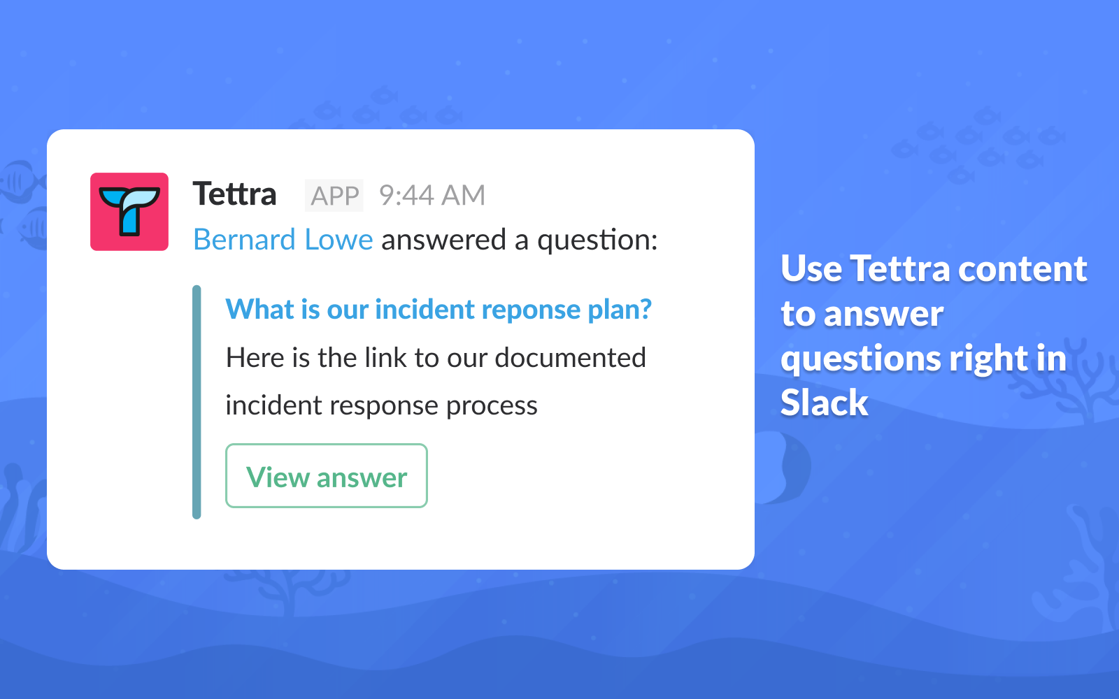 Answer questions where they're being asked with Q&A for Slack