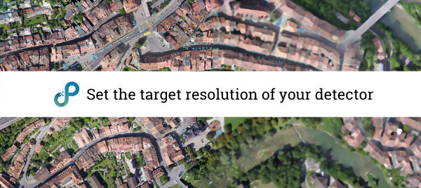 New Detector Setting: Detector Spatial Resolution