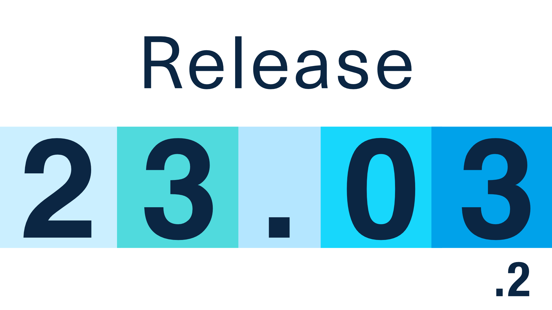 Release 23.03.2