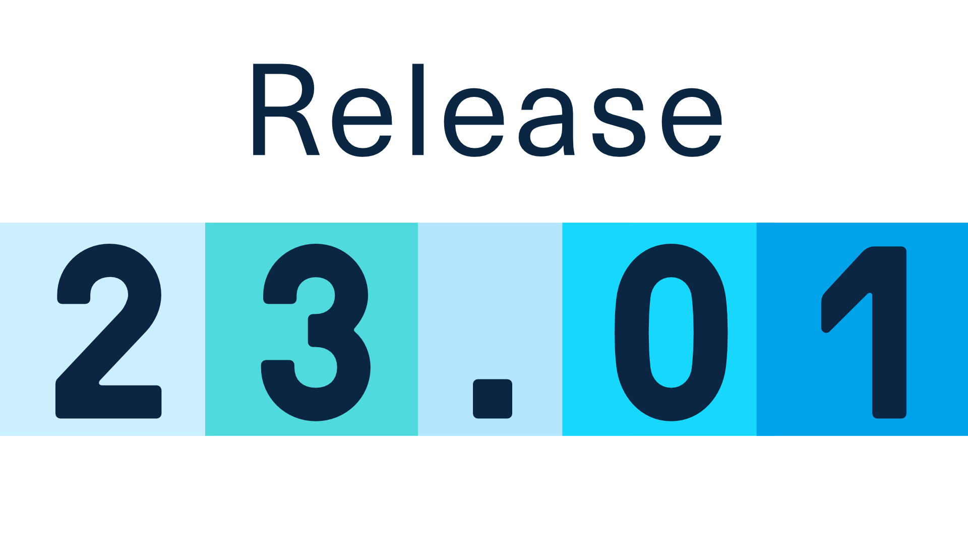 Release 23.01