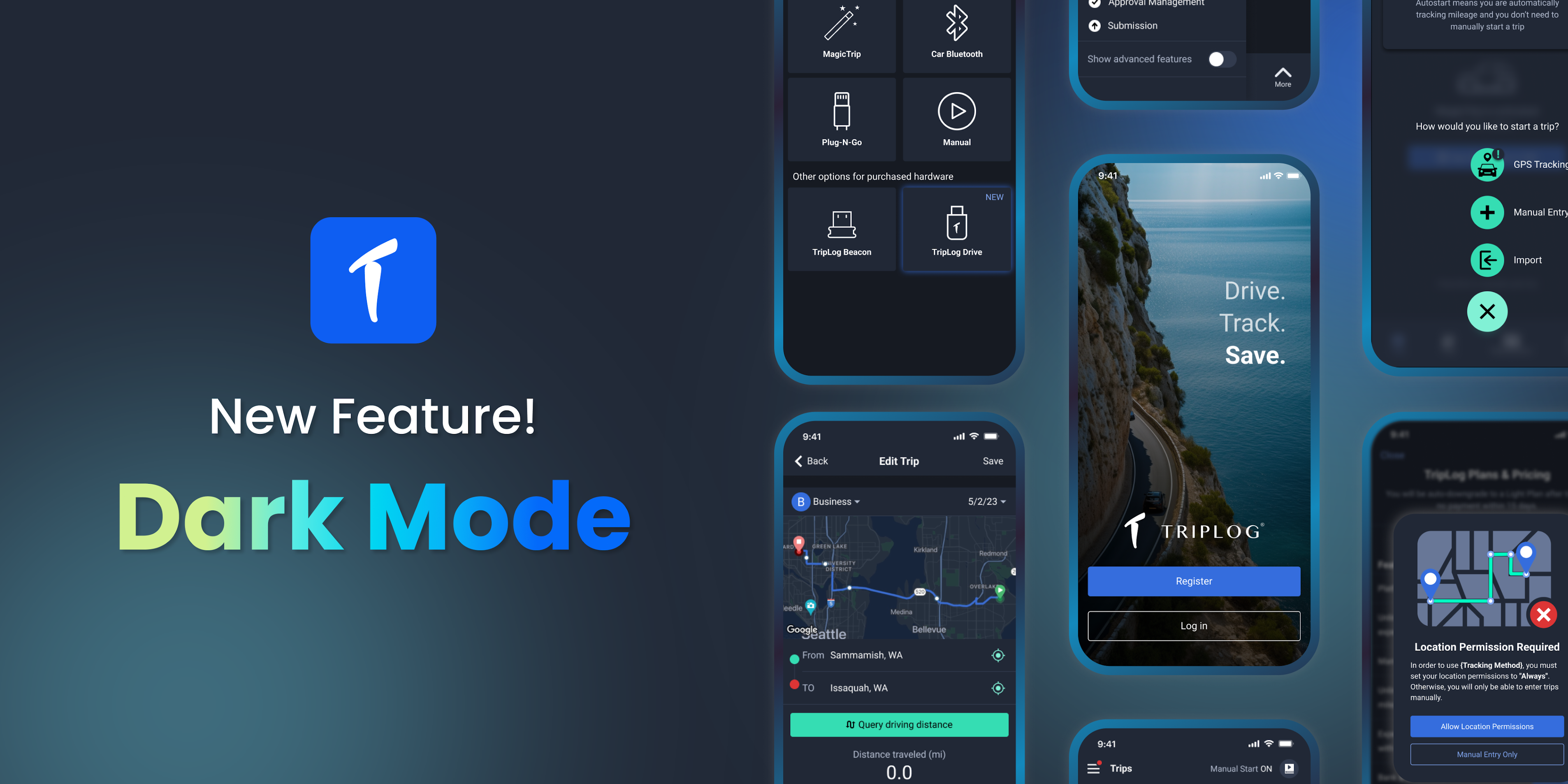 Dark Mode Now Available for the TripLog App!