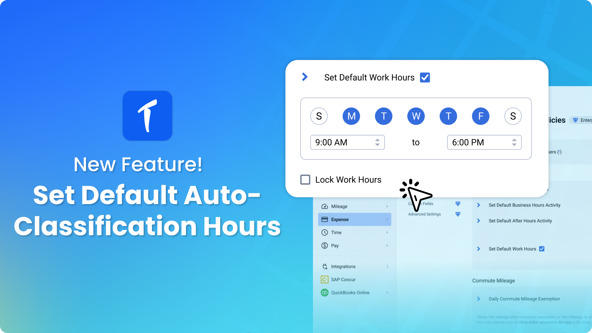 New Feature: Set Default Auto-Classification Hours for Your Team!