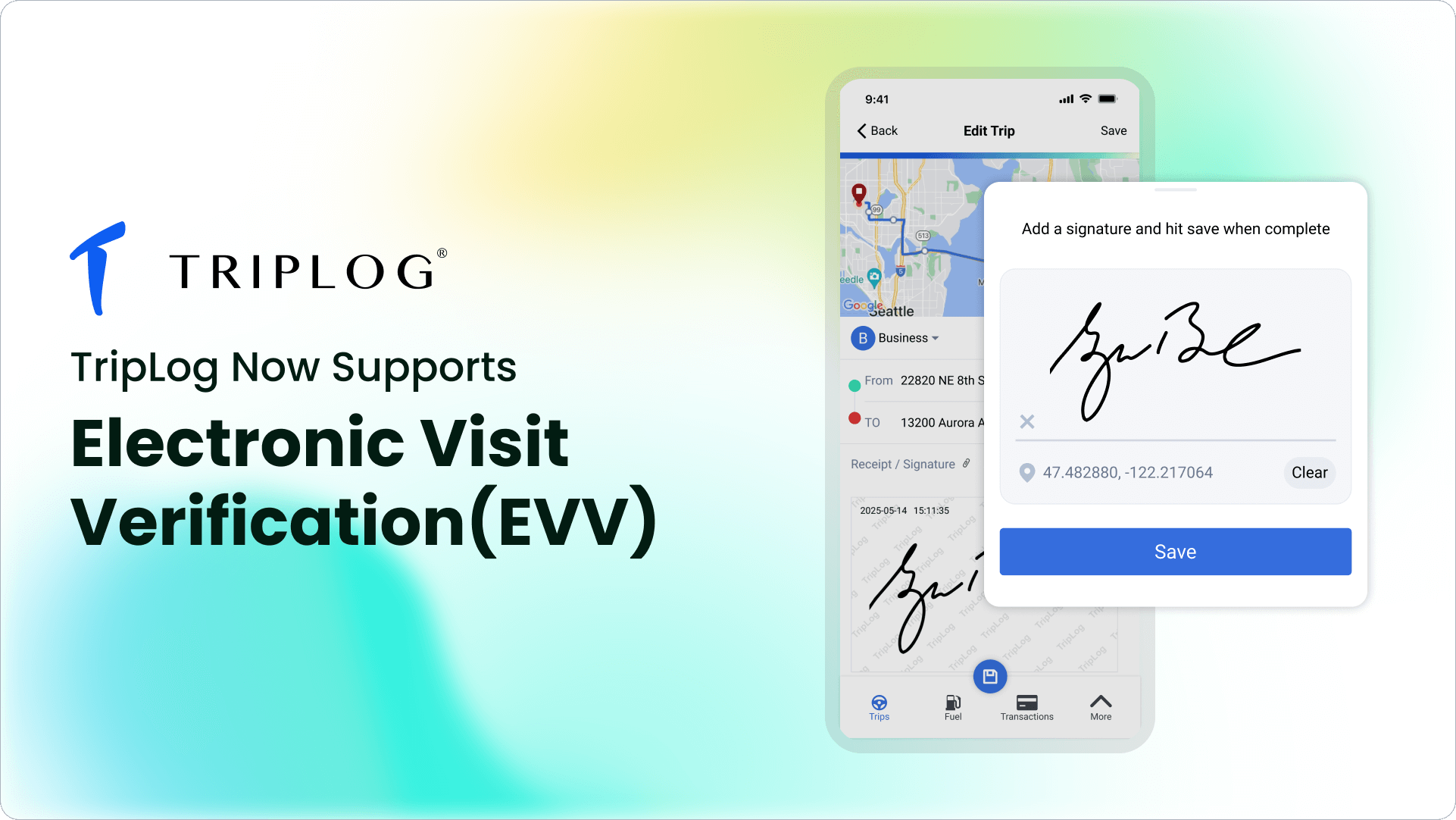 New: Add Signatures to Mileage, Expense, and Time Entries
