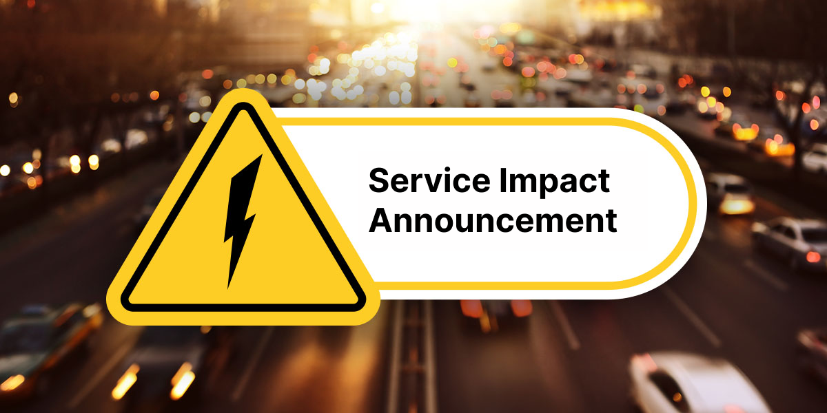 ℹ️ Service Impact Announcement: recording requests are failing ℹ️