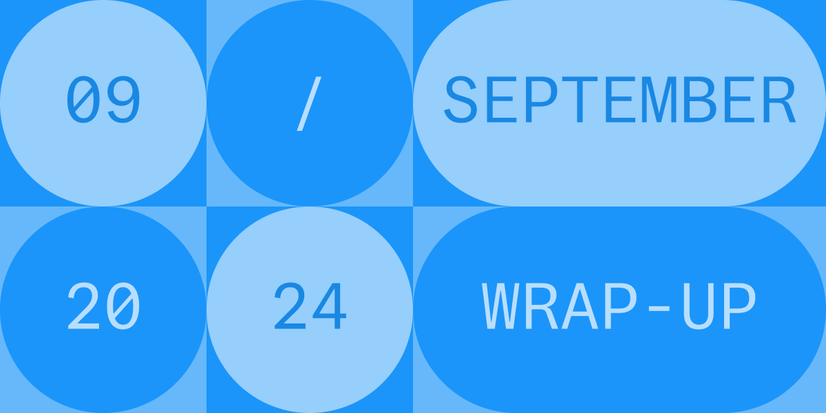 September wrap-up