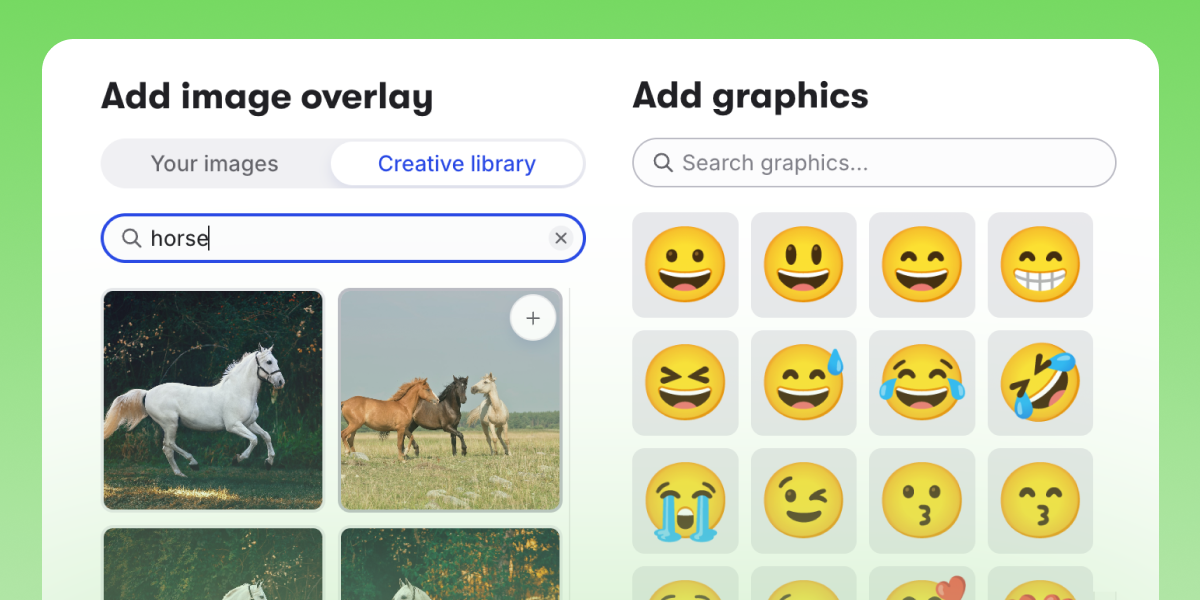 🐴 😃 It's an overlay bonanza!