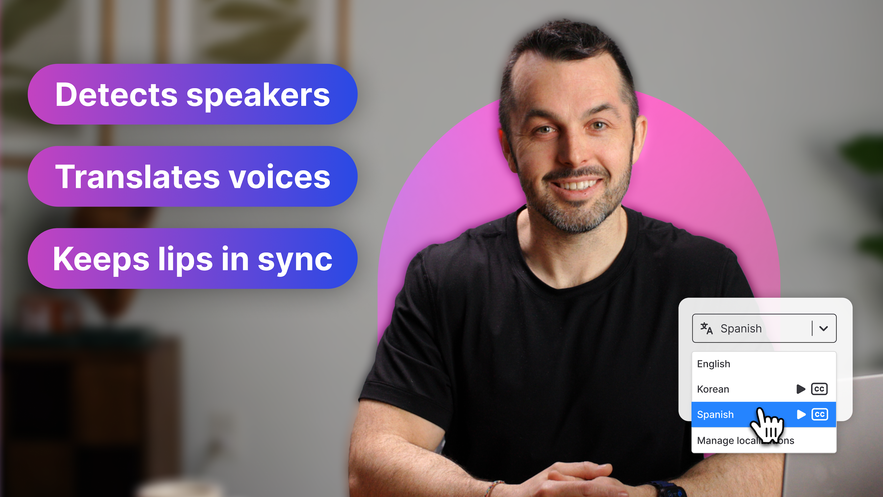 🌍 Take your videos global with AI video dubbing and lip syncing