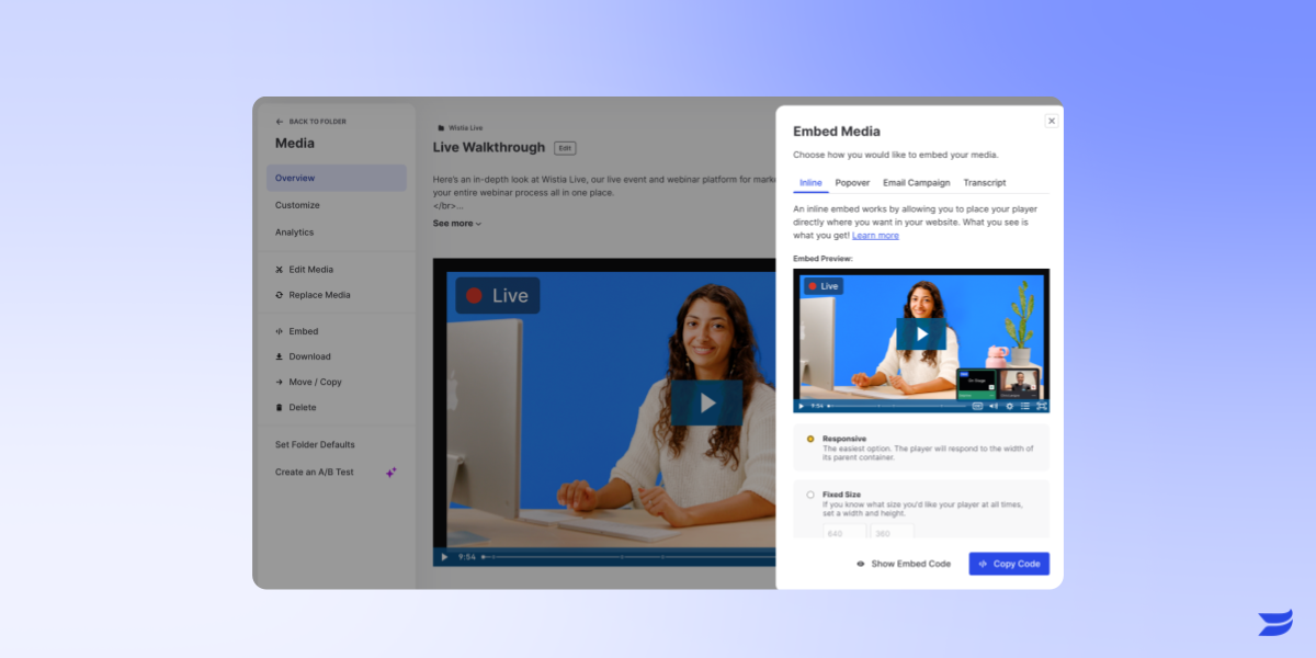 💬 Embed your video transcripts