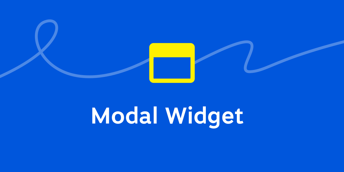 Modal Widget
