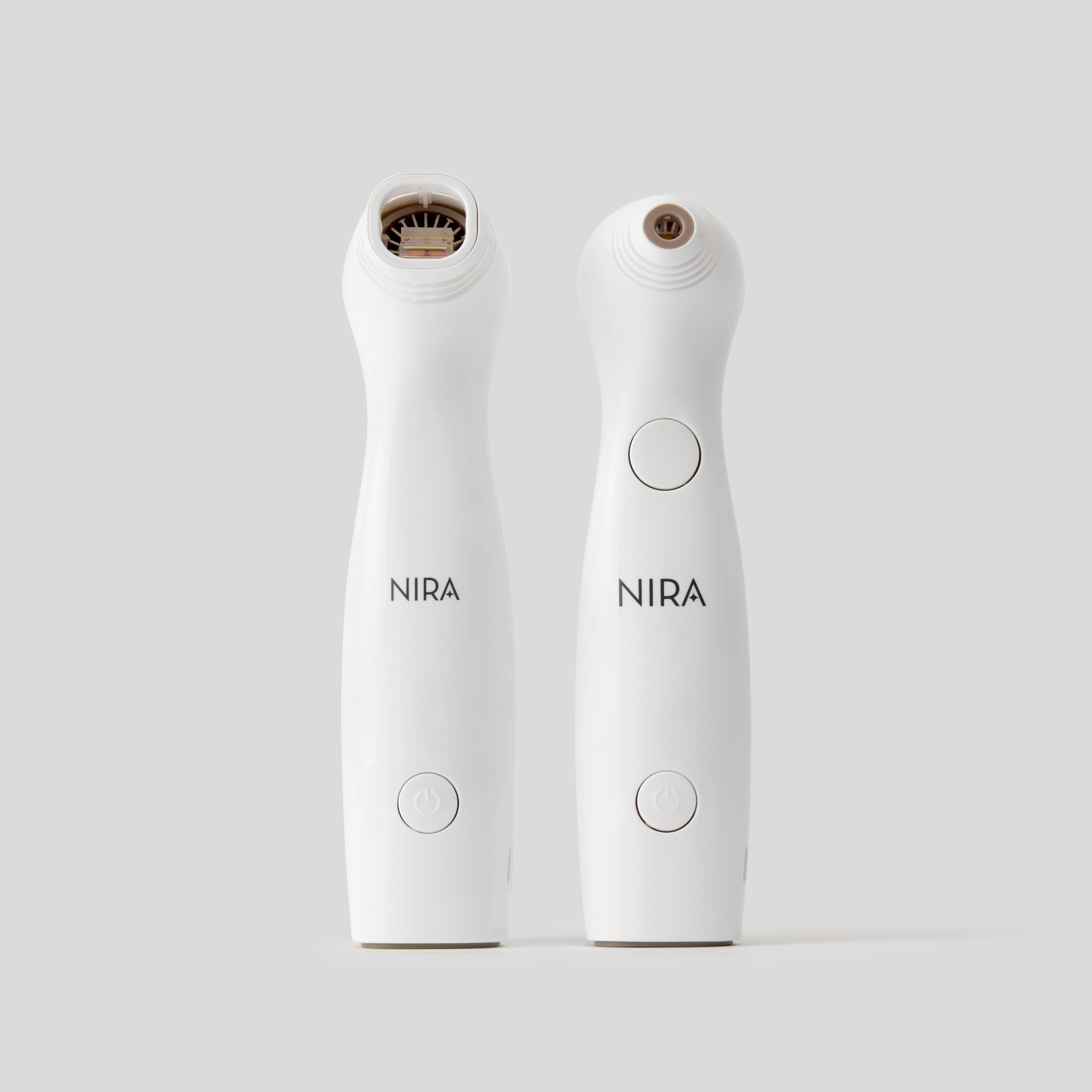 NIRA Skin laser device and companion serum applicator for non-invasive wrinkle reduction and skin rejuvenation at home