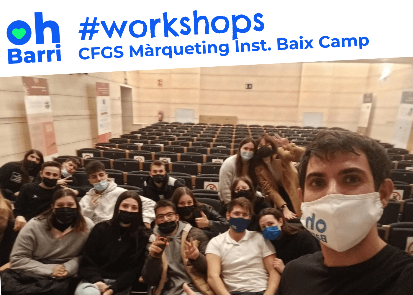 Workshop #marketingdigital a Inst. Baix Camp
