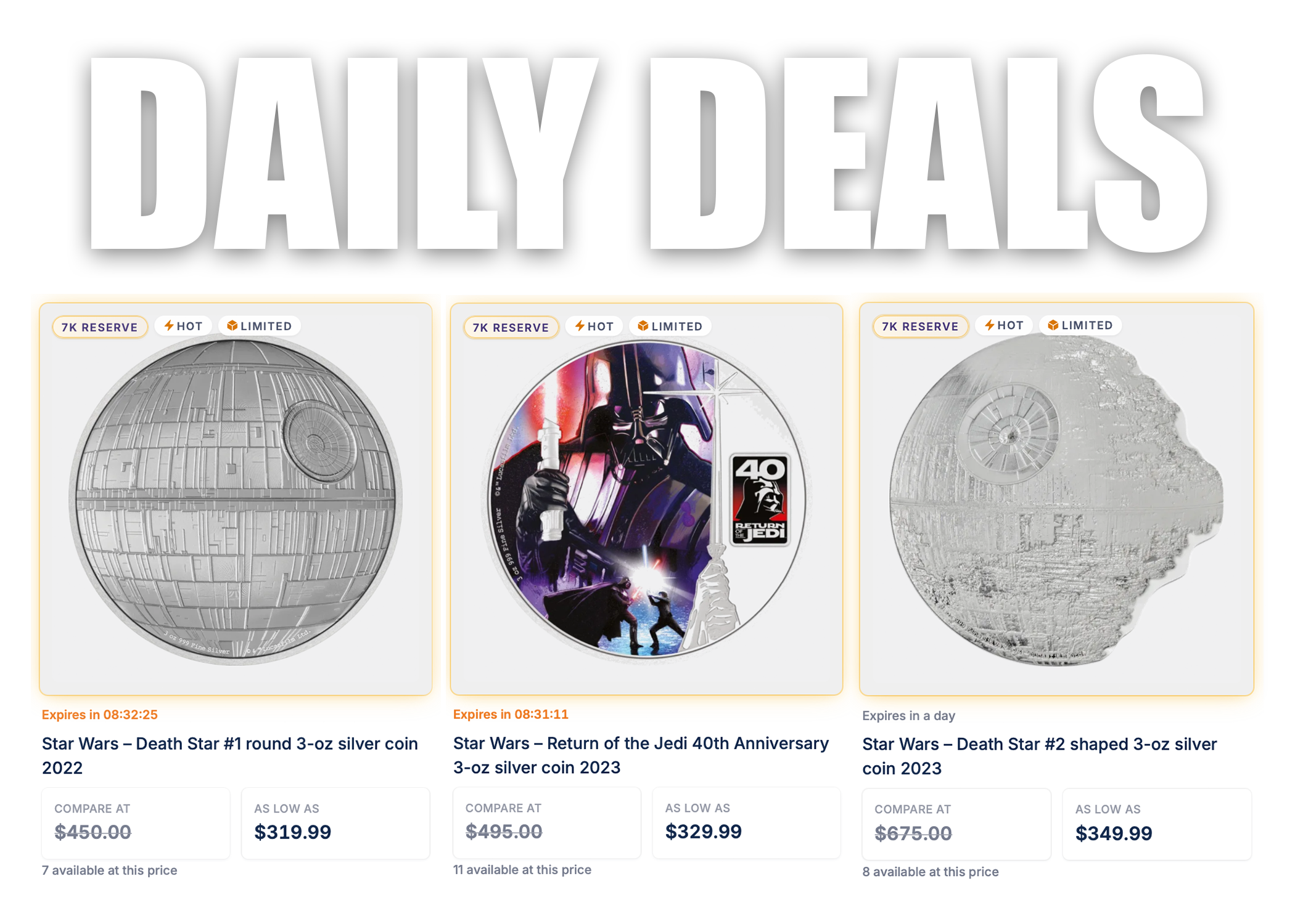 A sweet deal for all you Star Wars fans!