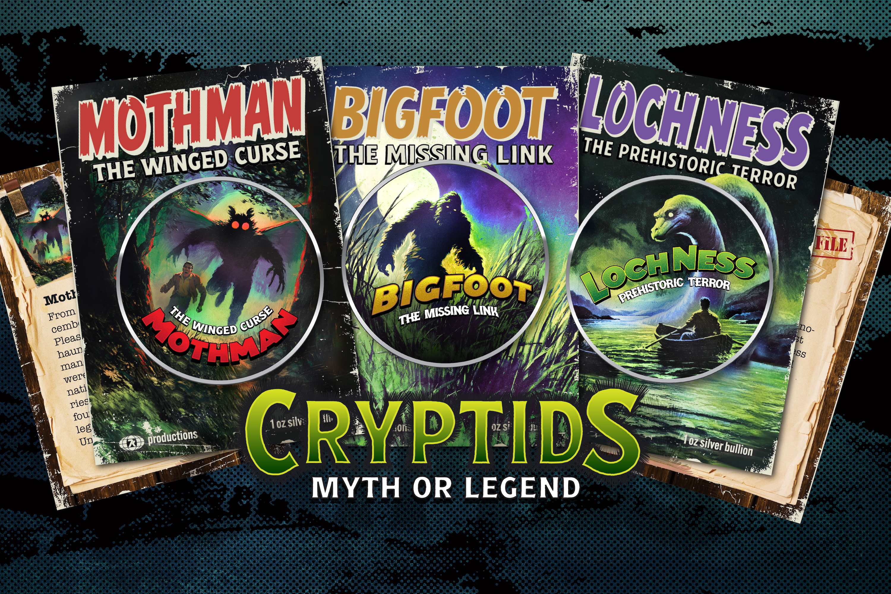 New 7k Signature coins (and what the heck are cryptids?!)