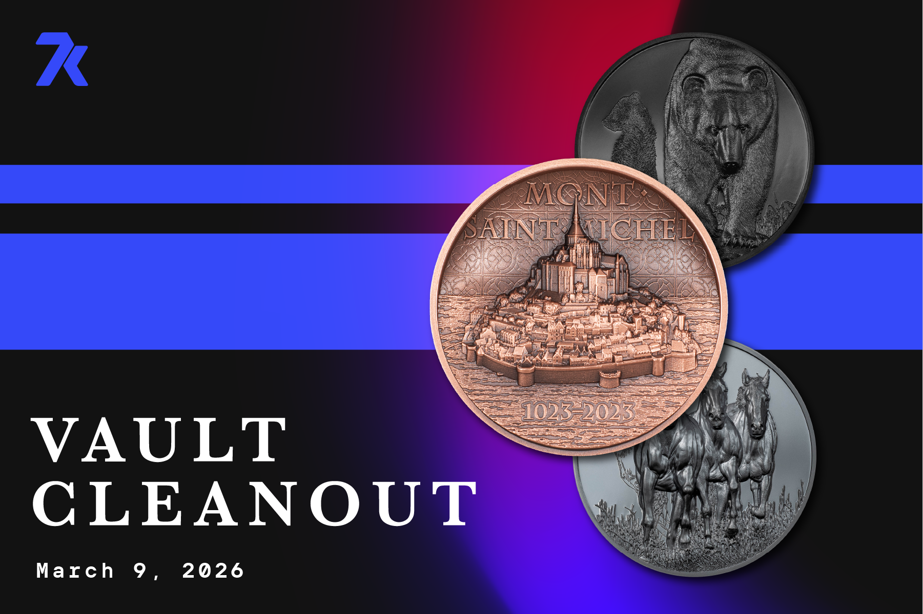 Behold! Our spring Vault Cleanout begins!