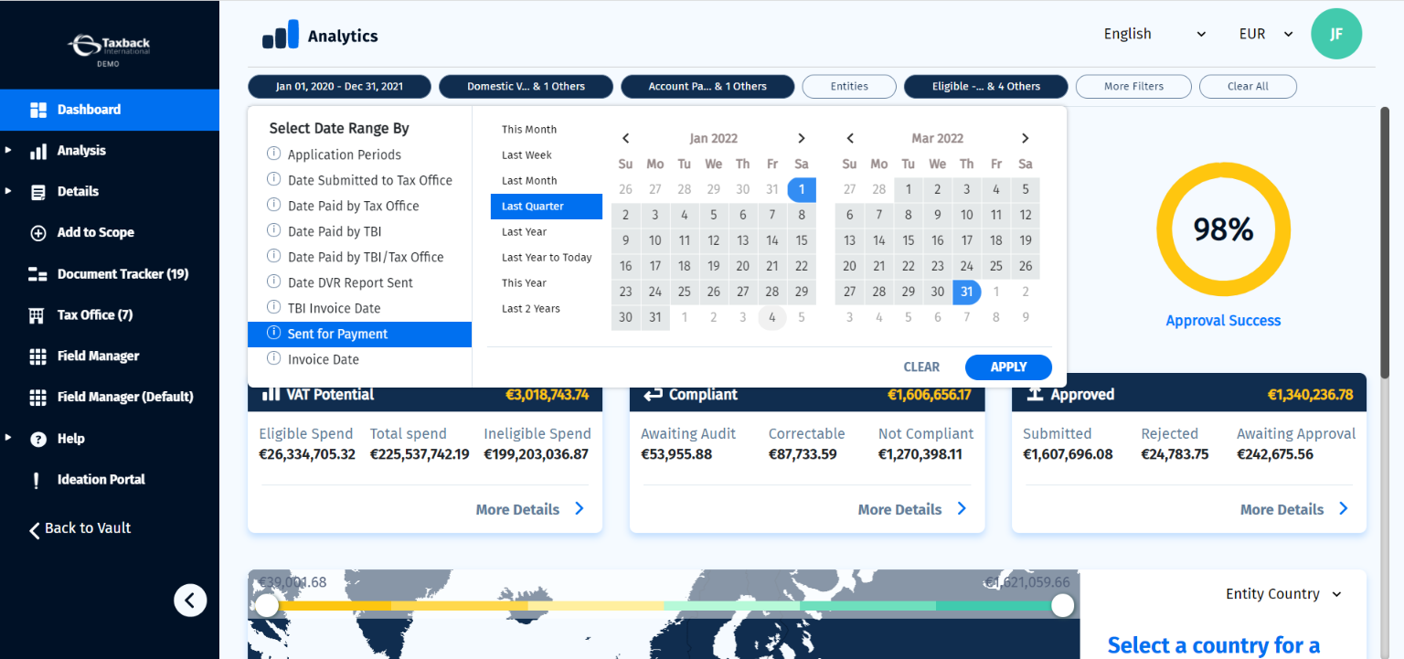 Quarterly Reporting Now Available