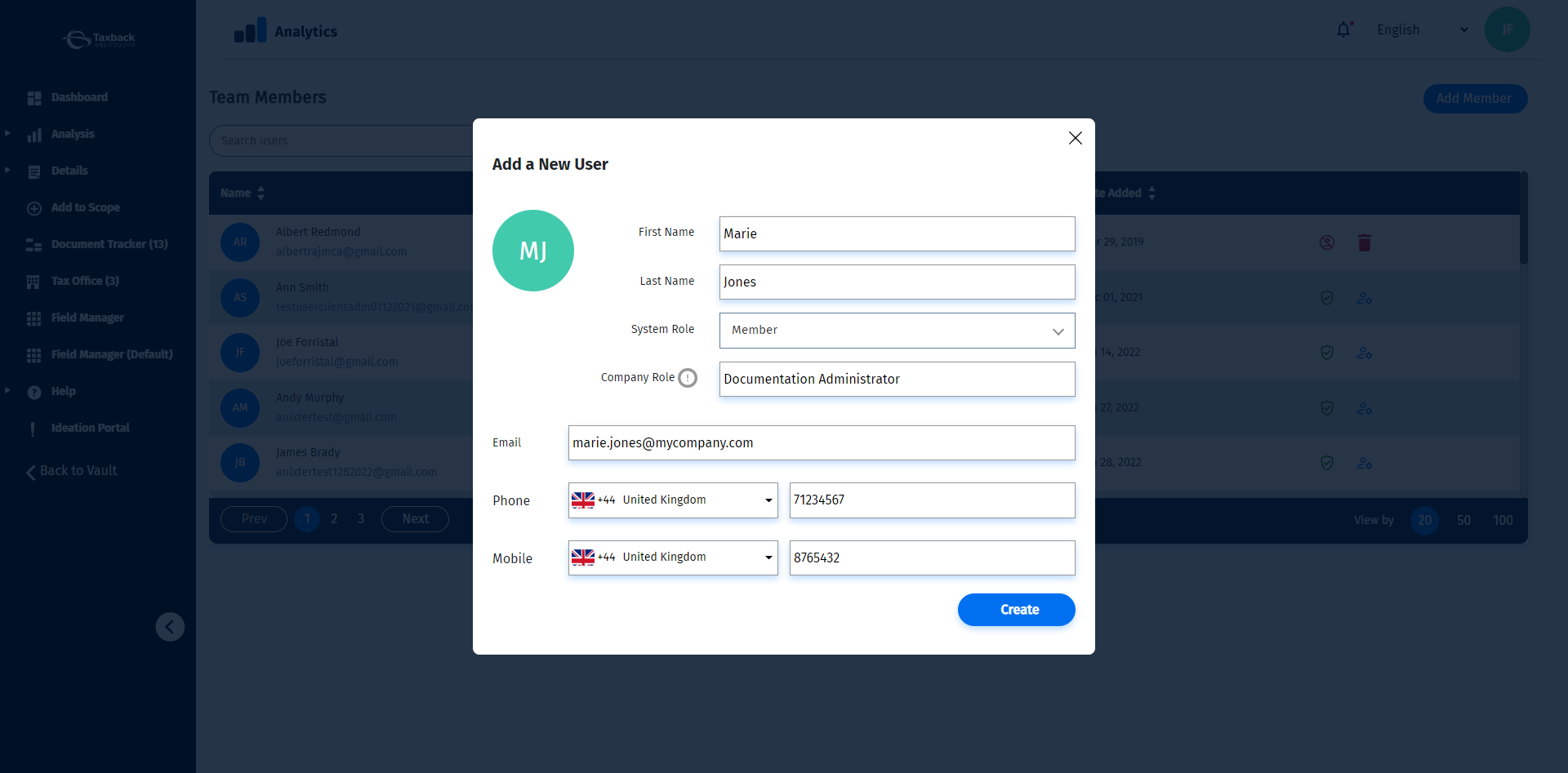 Self Serve User Management