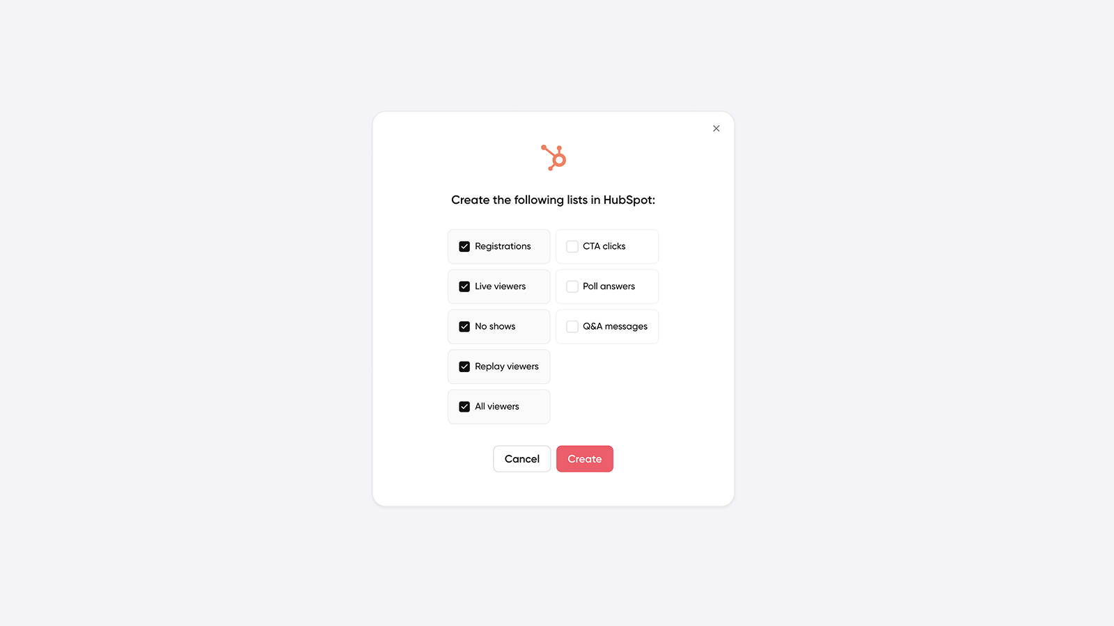 New 1-Click List: No shows