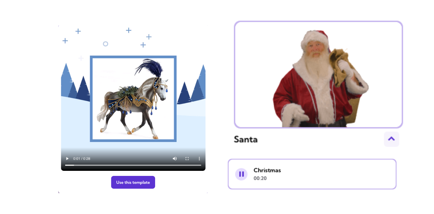 🎅🏻 Santa is here! New actor, template, music 🎄