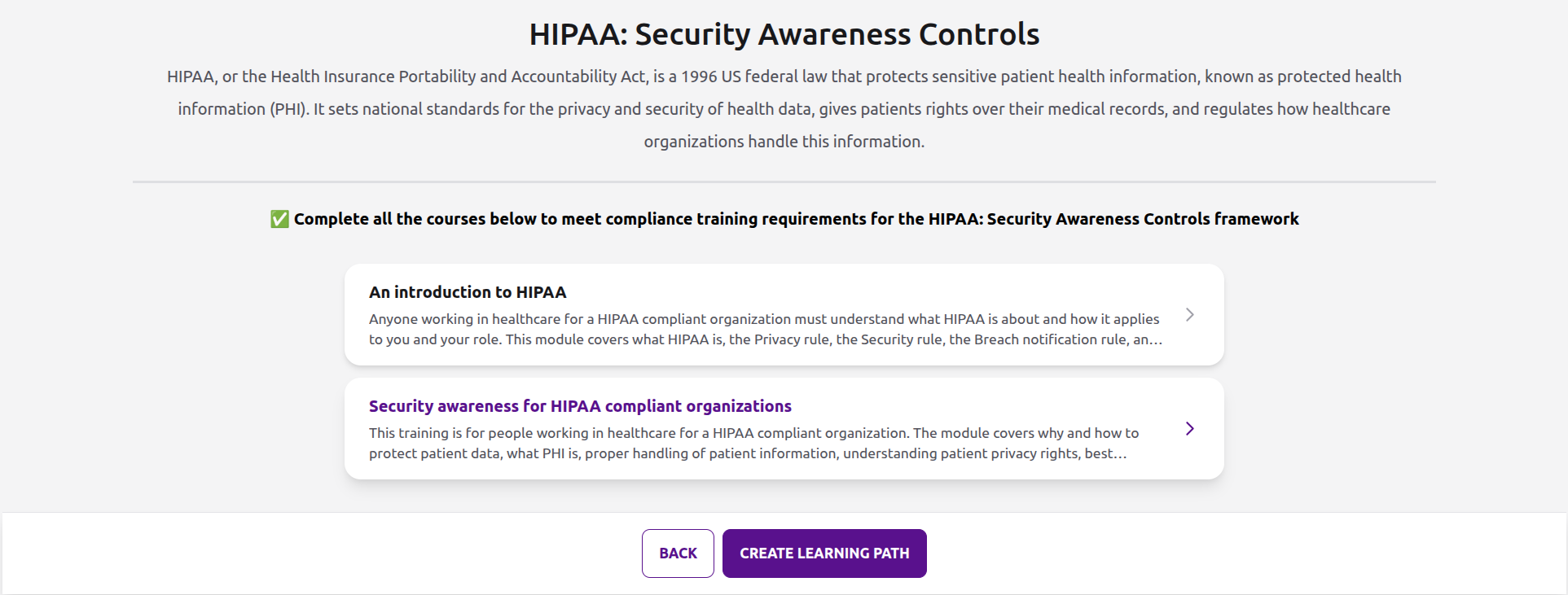 Introducing SafeStack's HIPAA Compliance Learning Path