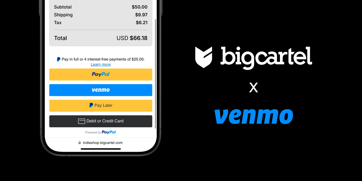 New: Venmo Payments for US Shops