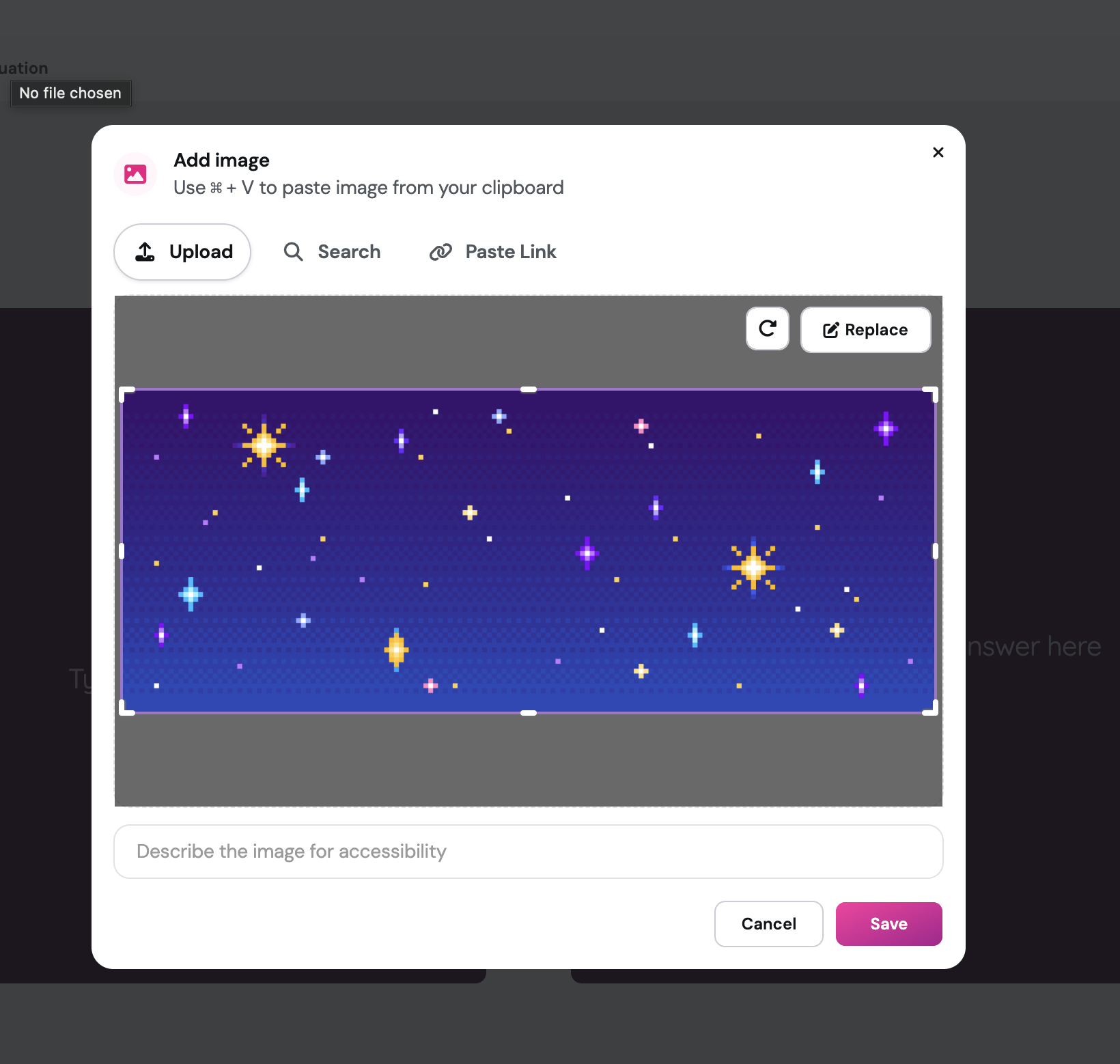 Add Custom Alt Text to Images Across All Question Types