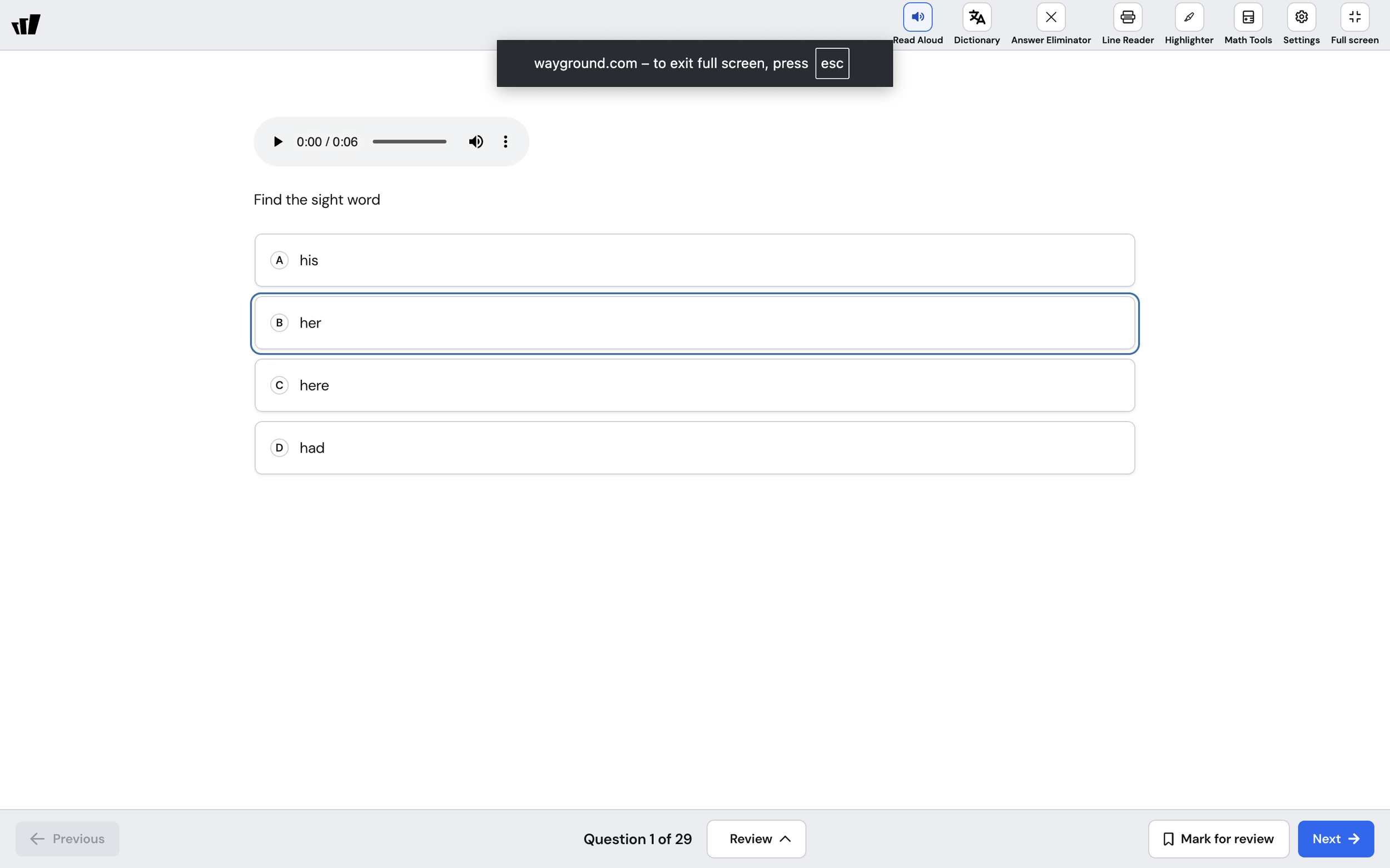 Students get state-test question styles and tools in common assessments