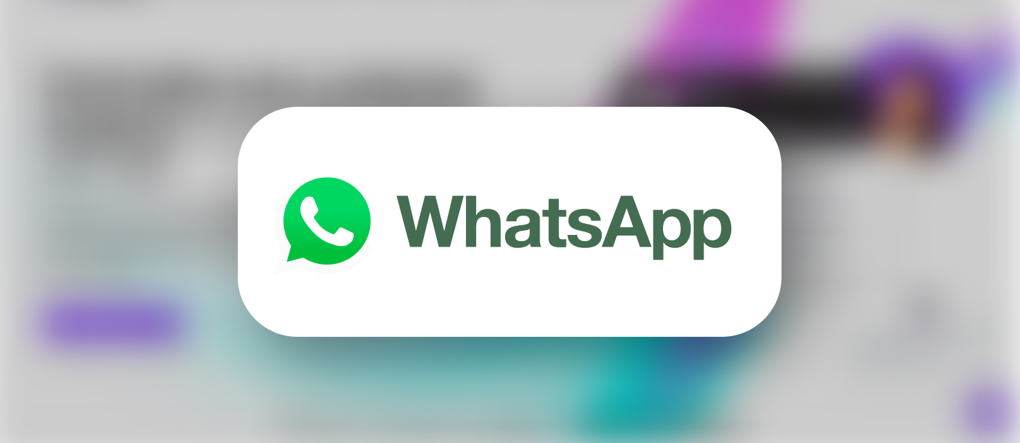 We've added WhatsApp