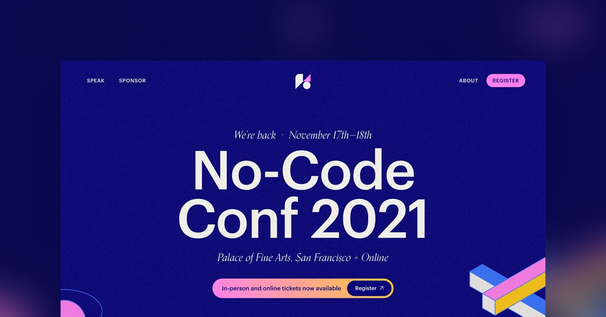π Softr at No-code Conf 2021