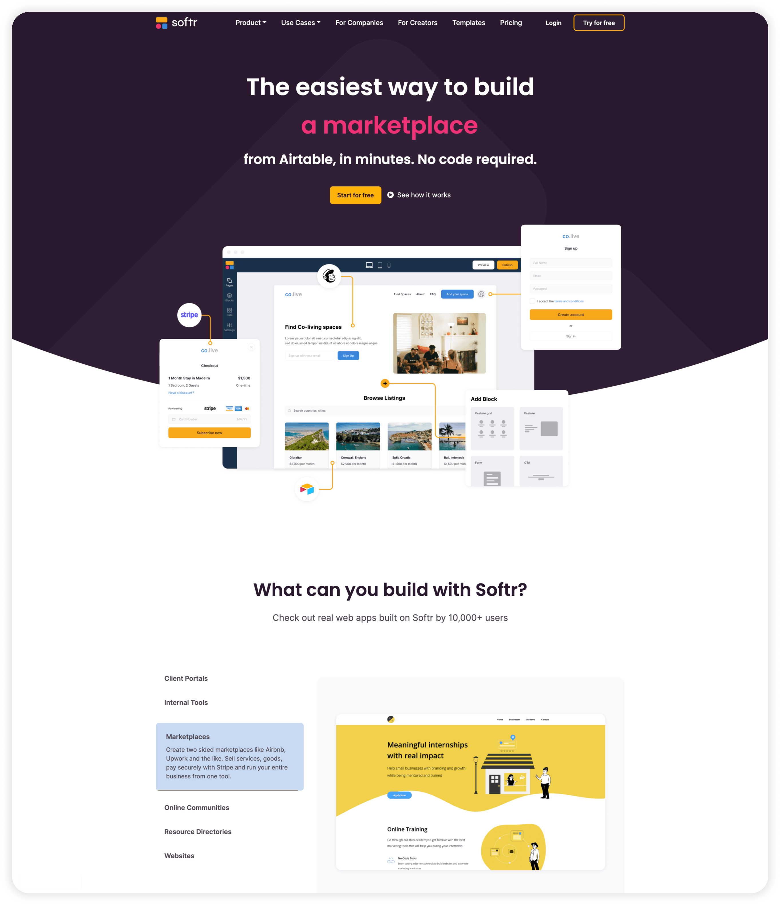 π Softr 2.0 - New branding, logo and a redesigned website π