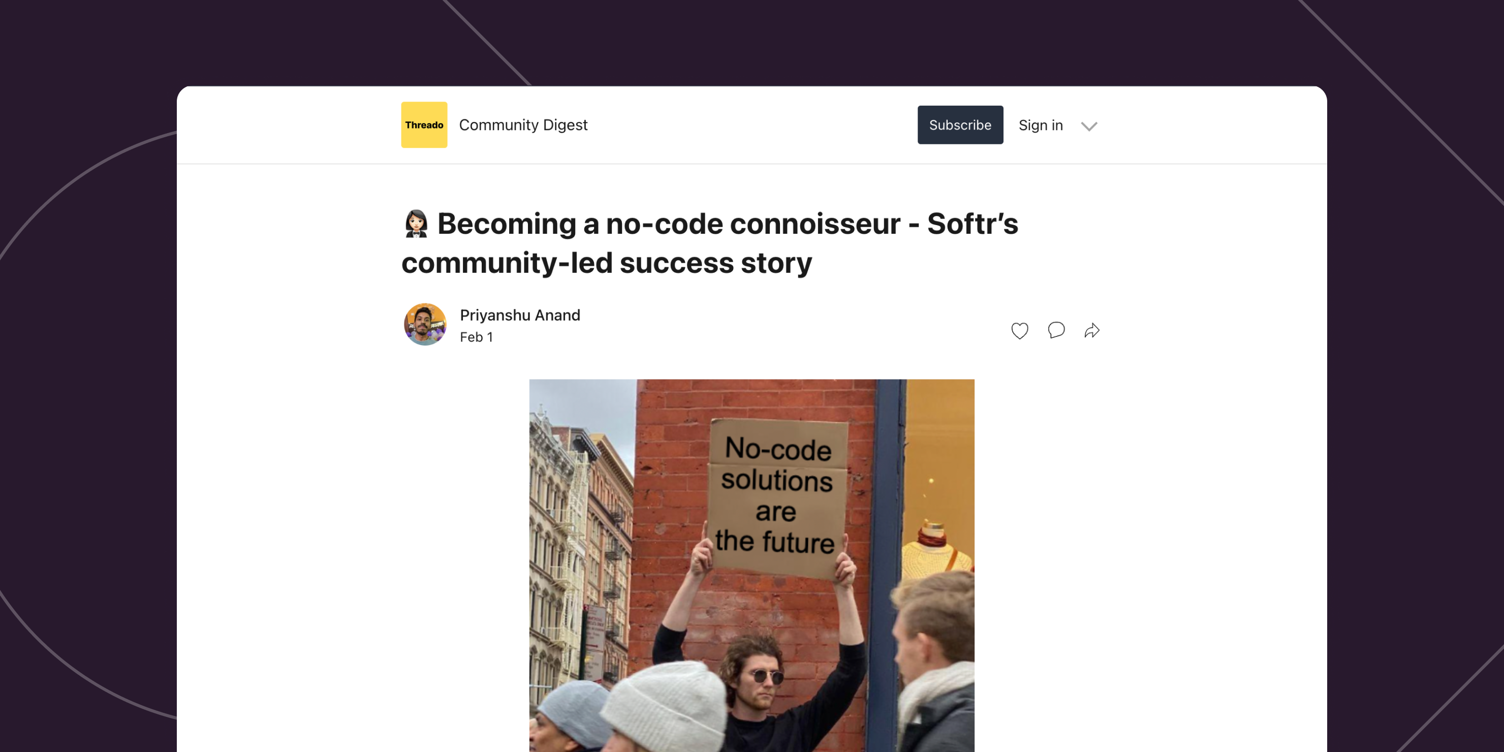 π¬ Softr's Community-led Success Story