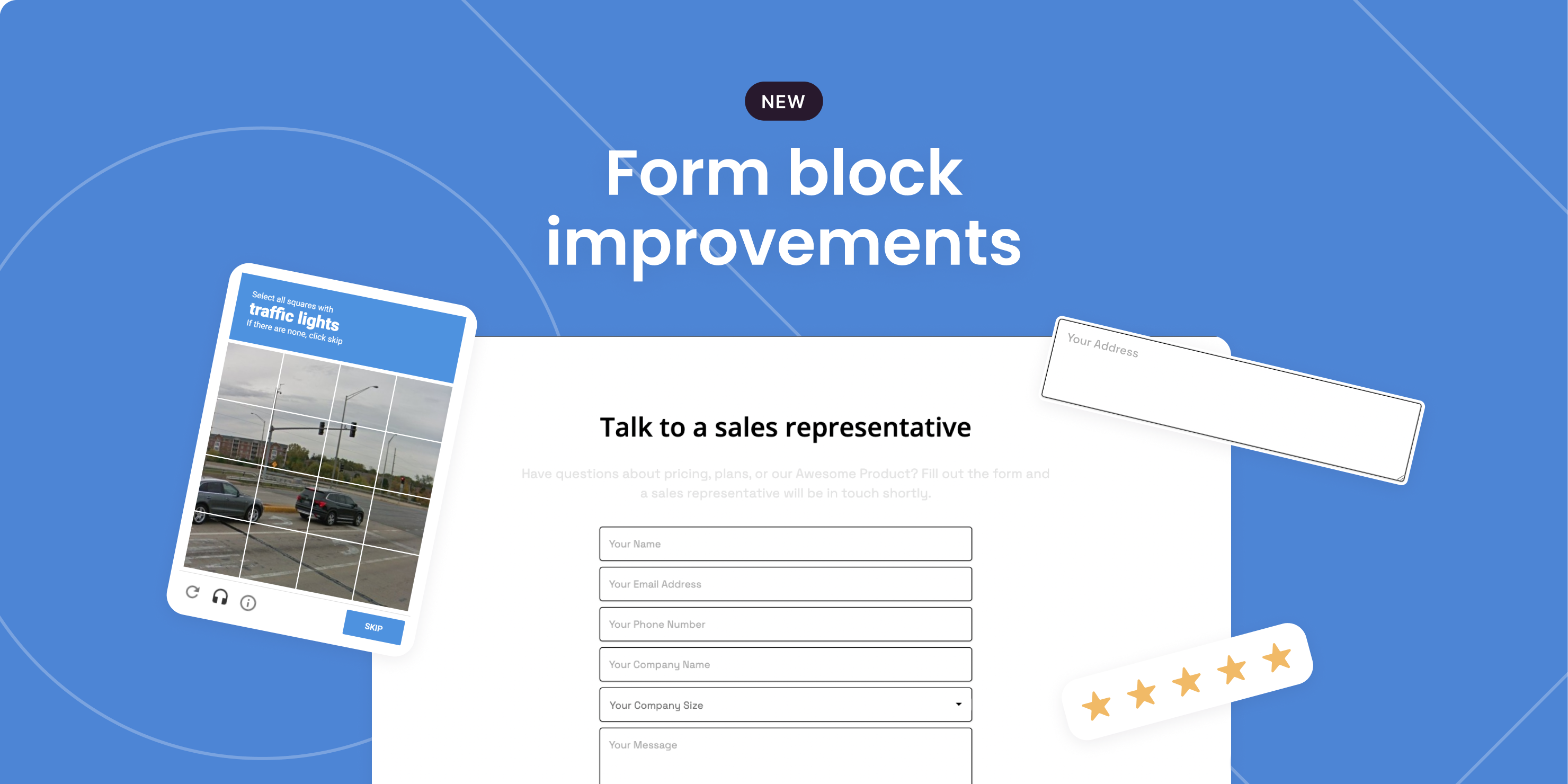 📝 Form Block Improvements