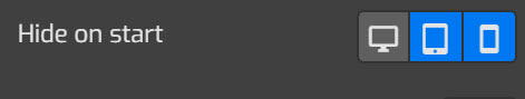 Allow control over how the Side Menu starts, open or close based on device