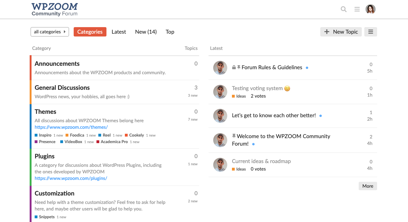 WPZOOM Community Forum Launched!